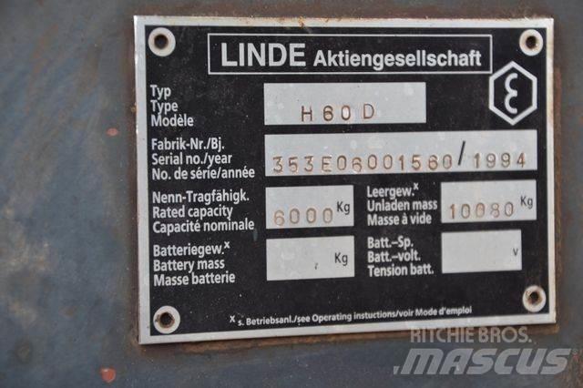 Linde H60D / Duplex 柴油卡車