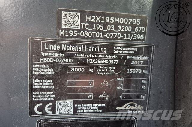 Linde H80D-03/900 柴油卡車