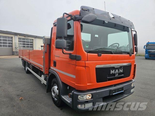 MAN 12.220 平板式/側卸式卡車