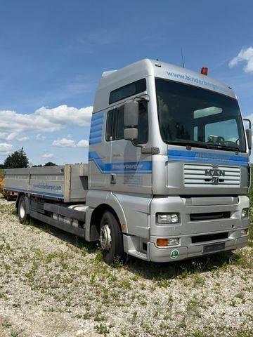 MAN TGA 18.360 FLC 平板式/側卸式卡車
