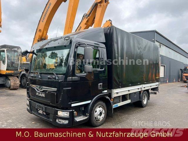 MAN TGL 7.180 篷布卡車