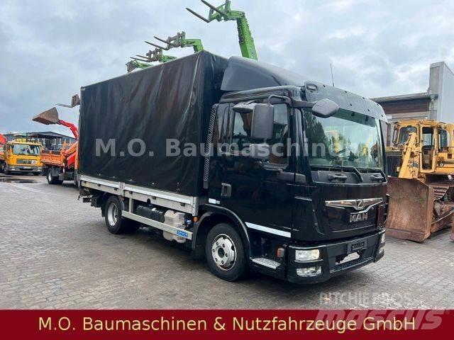 MAN TGL 7.180 篷布卡車