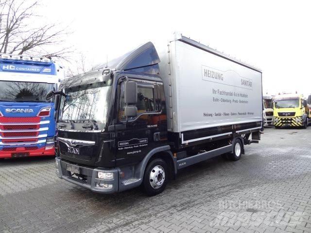 MAN TGL 8.220 BL 篷布卡車