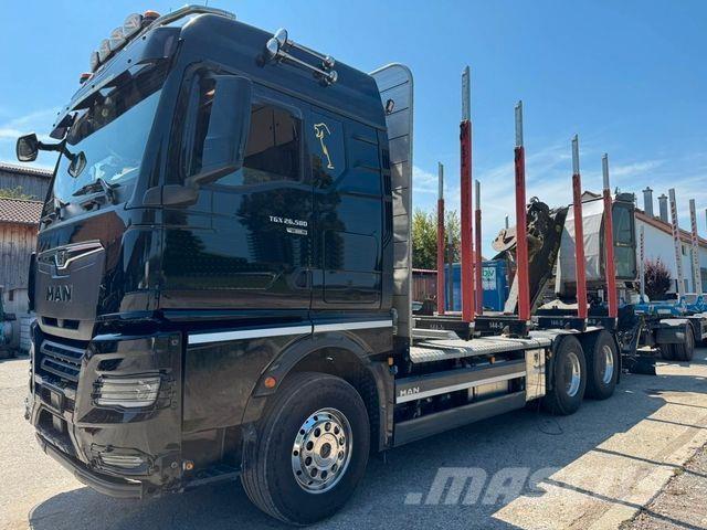 MAN TGX 26.580 木材貨車