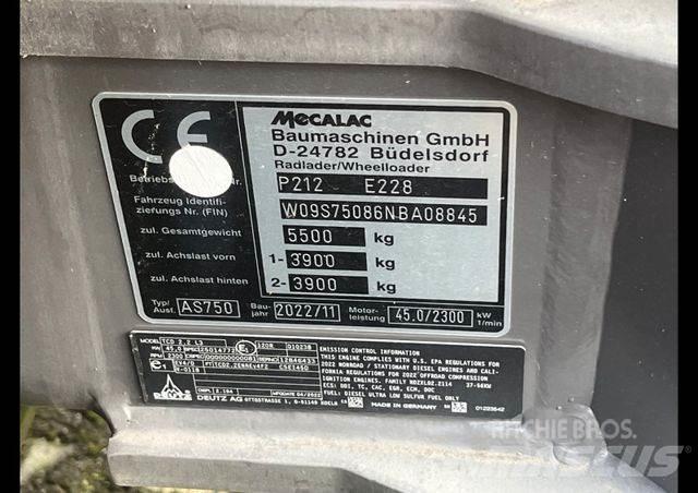 Mecalac AS 750 輪胎式裝載機
