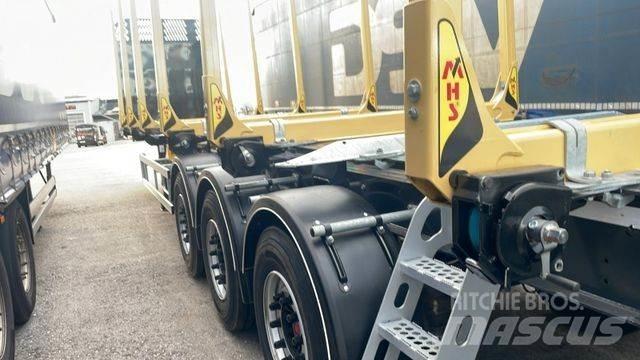  Rundholz Aufleger 木材半拖車