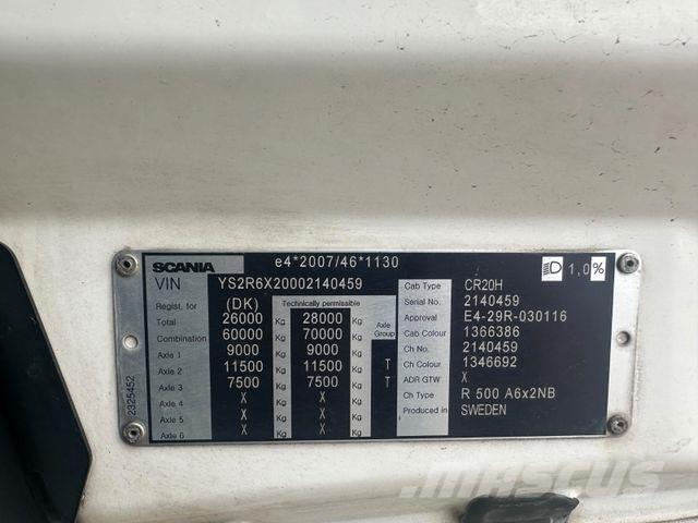 Scania R 500 6x2 曳引機組件