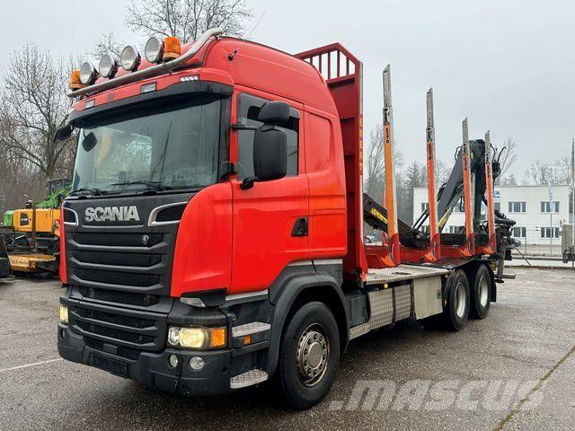 Scania R520 V8 木材貨車