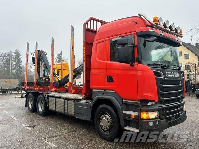Scania R520 V8 木材貨車