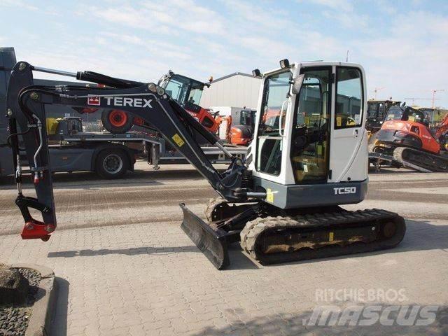 Terex TC50 小型挖土機/掘鑿機<7t(小型挖掘機)
