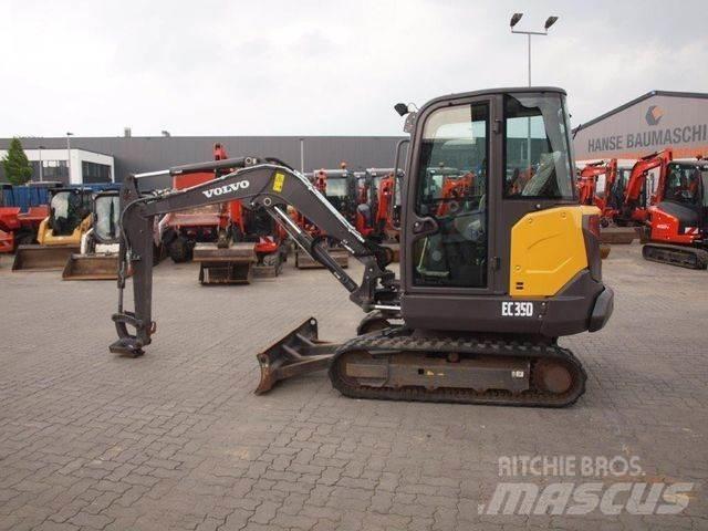 Volvo EC35D 小型挖土機/掘鑿機<7t(小型挖掘機)