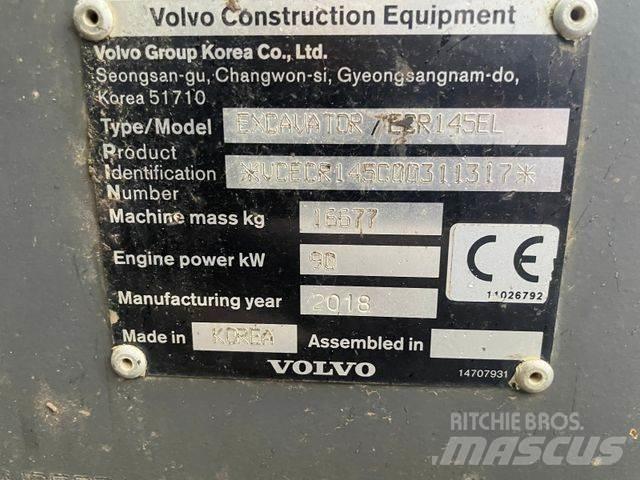 Volvo ECR 145 L 履帶式 挖土機/掘鑿機/挖掘機