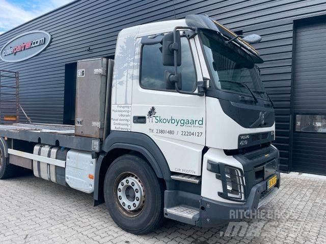 Volvo FMX 420 6x4 平板式/側卸式卡車