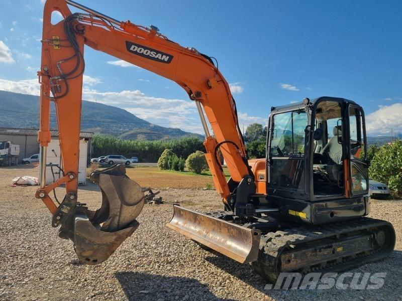 Doosan DX85 小型挖土機/掘鑿機<7t(小型挖掘機)