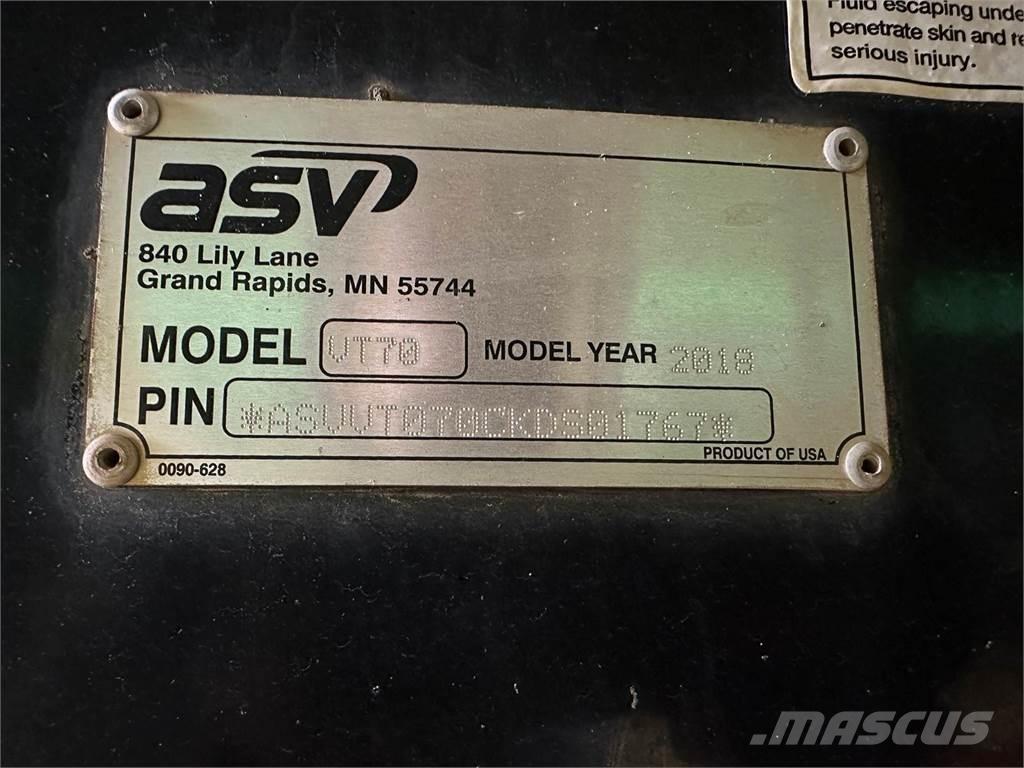 ASV VT-70 滑移轉向裝載機