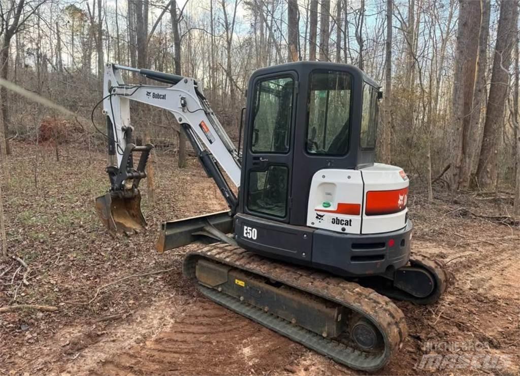 Bobcat E50 小型挖土機/掘鑿機<7t(小型挖掘機)