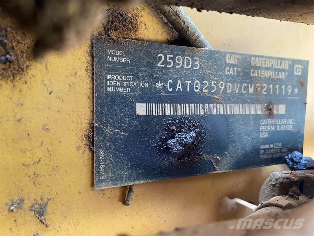 CAT 259D3 滑移轉向裝載機