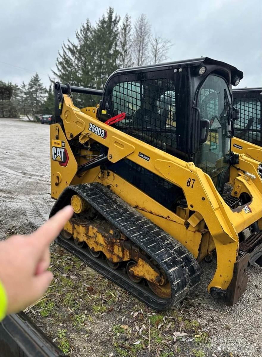 CAT 259D3 滑移轉向裝載機