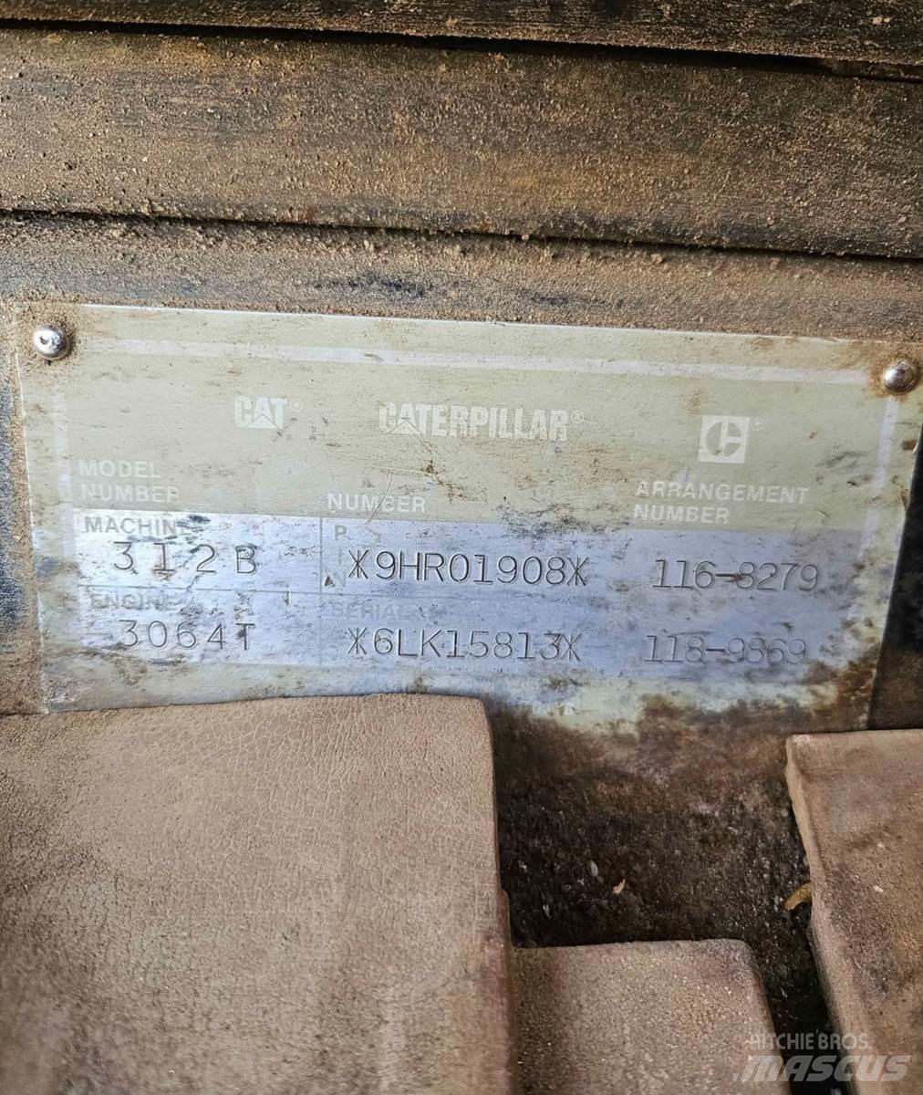 CAT 312B 履帶式 挖土機/掘鑿機/挖掘機