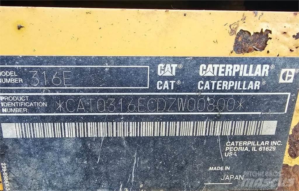 CAT 316EL 履帶式 挖土機/掘鑿機/挖掘機