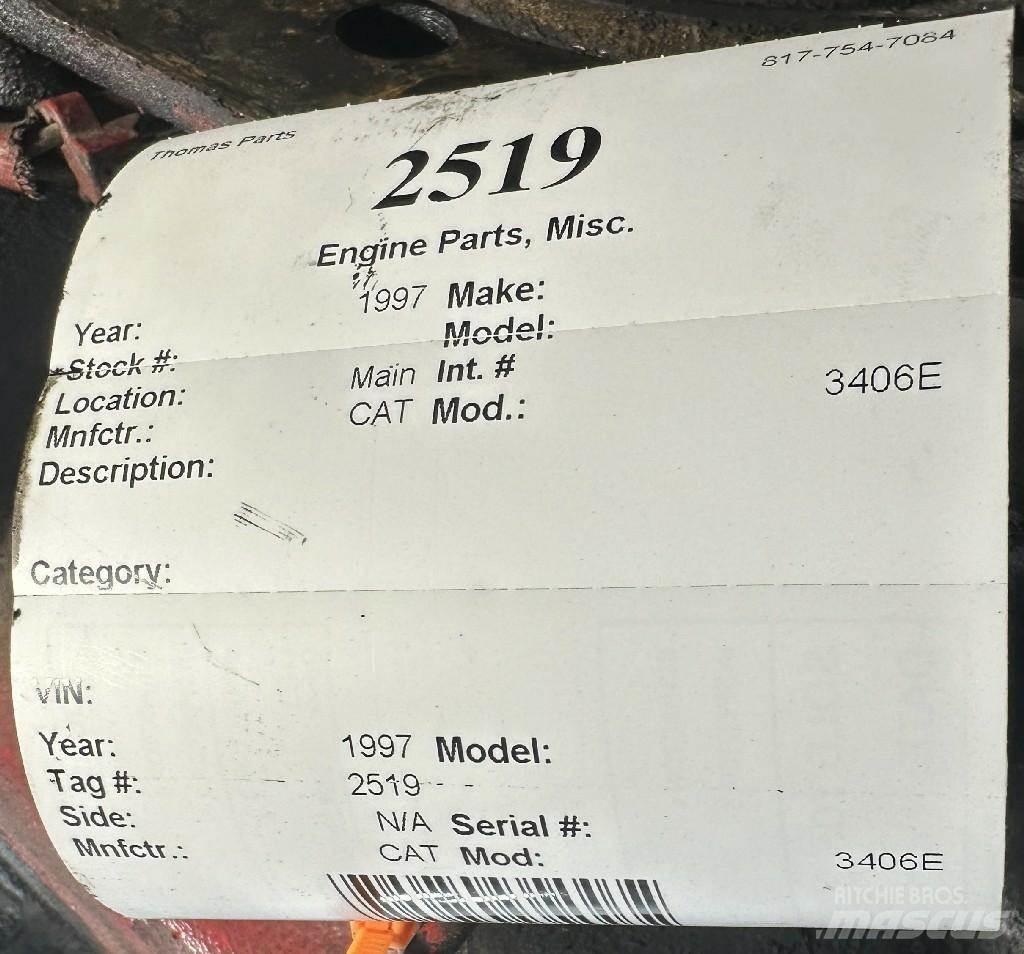 CAT 3406B 其他組件