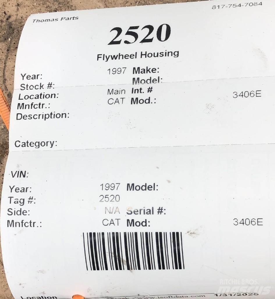 CAT 3406E 其他組件