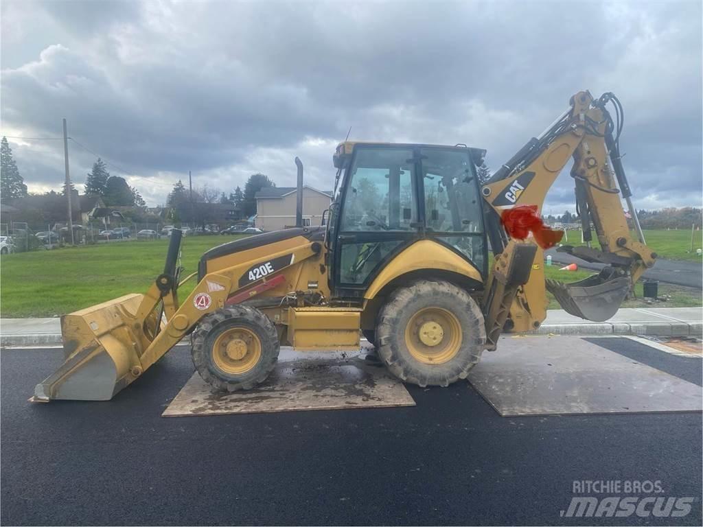 CAT 420E 反鏟裝載機