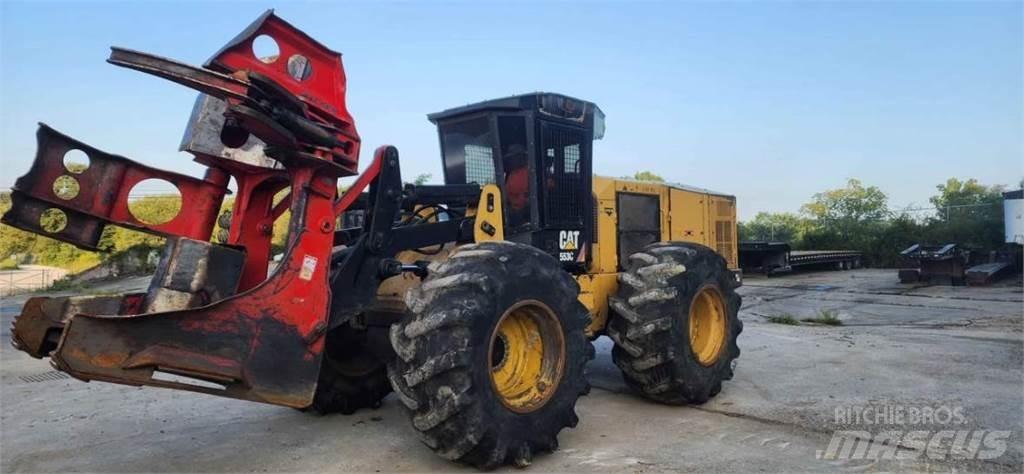 CAT 553C 伐木歸堆機