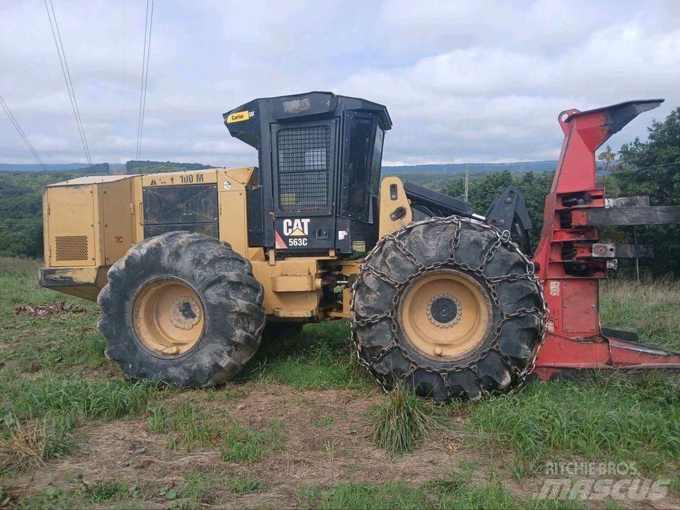CAT 563C 伐木歸堆機