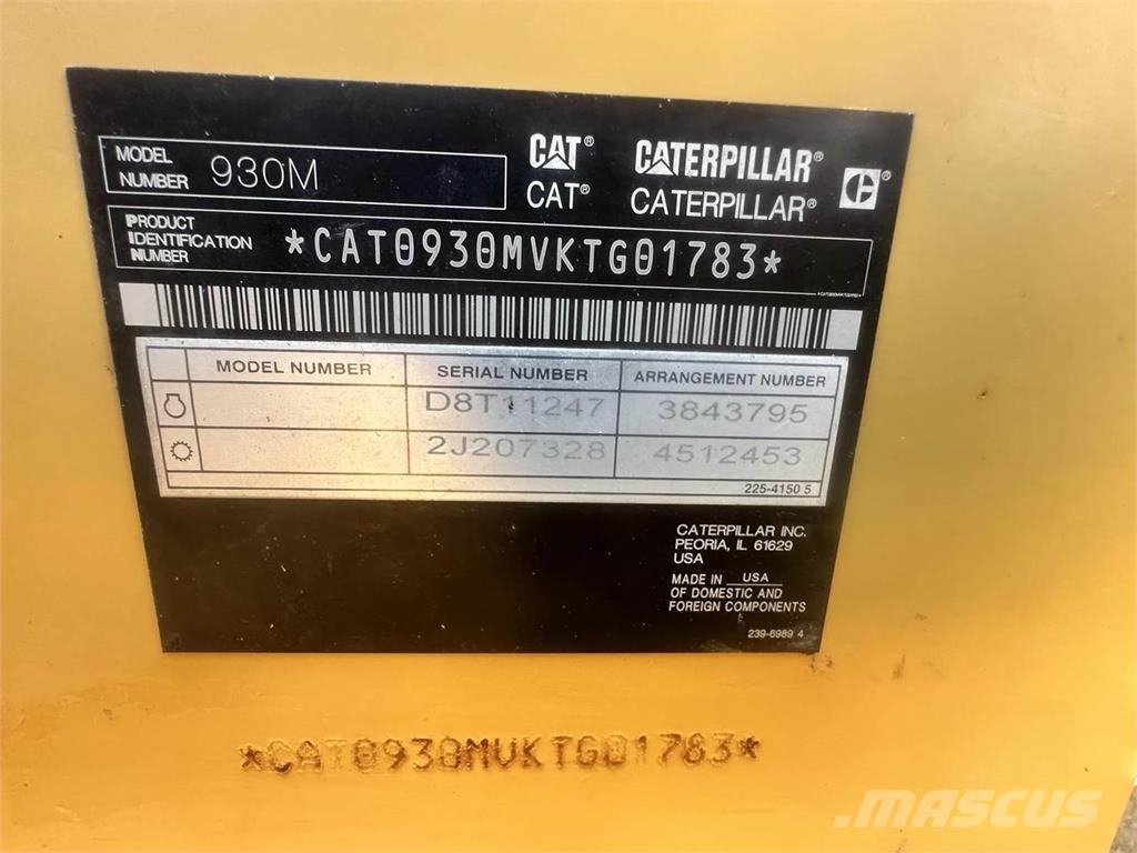 CAT 930M 輪胎式裝載機
