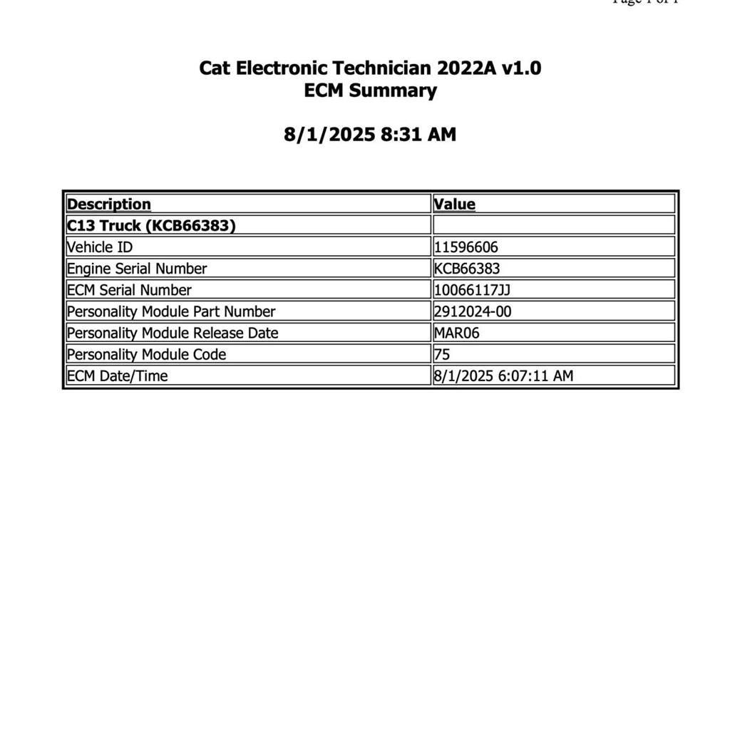 CAT C13 電子設備