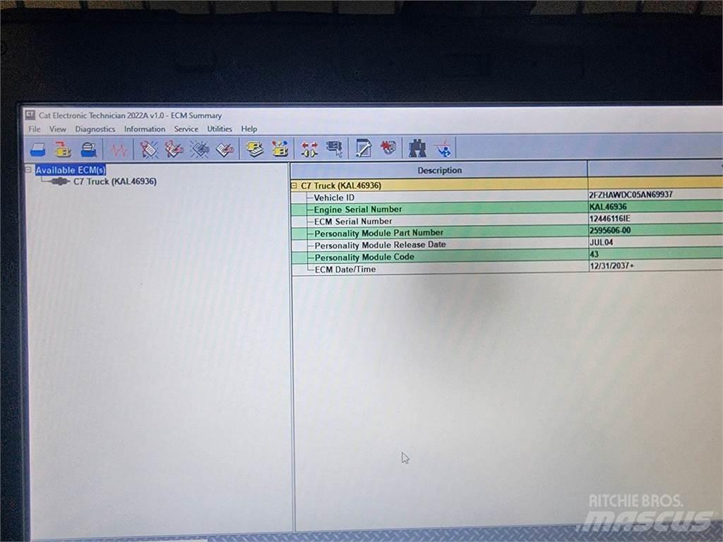 CAT C7 電子設備