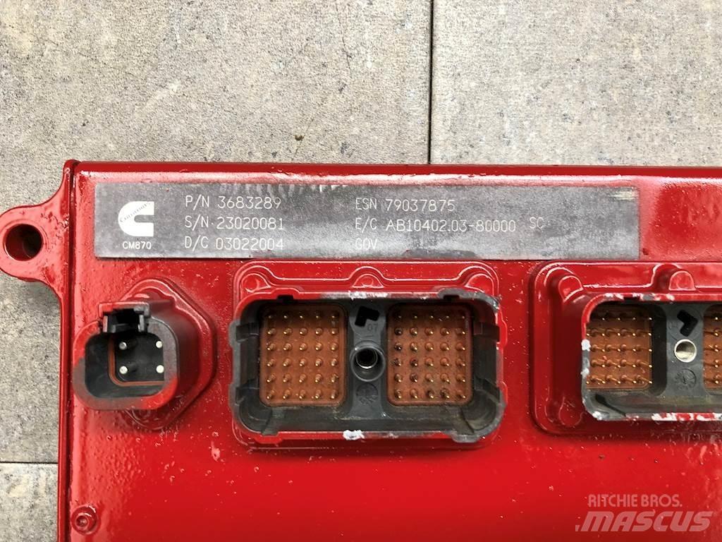 Cummins ISX 電子設備