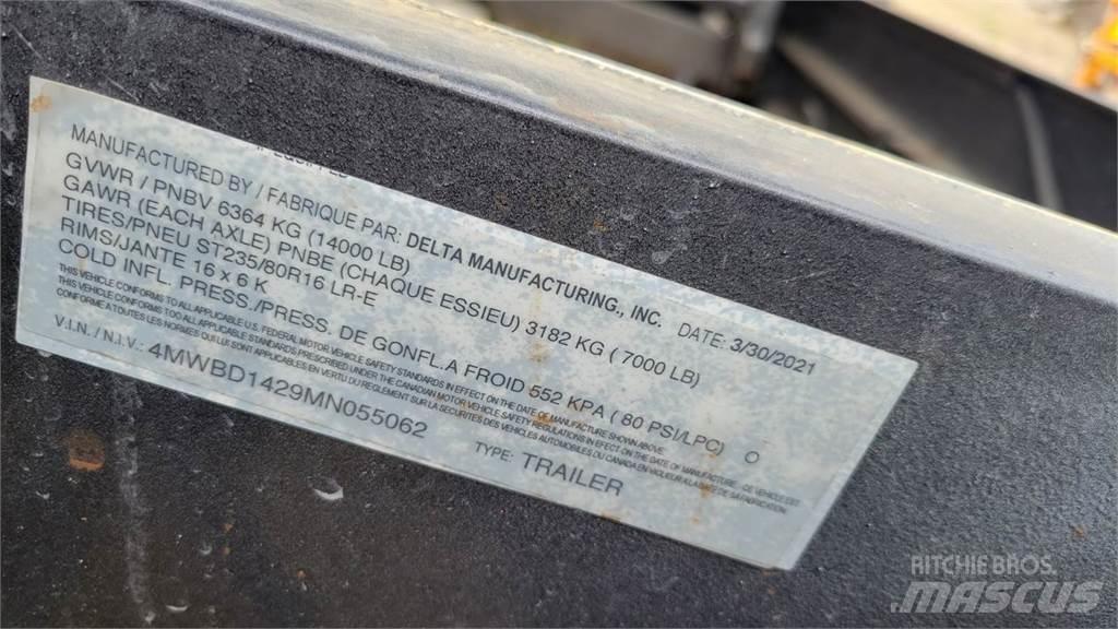 Delta  傾卸式半拖車