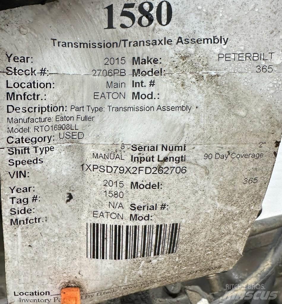Eaton 367 齒輪箱