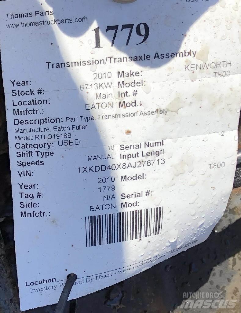 Eaton T800 齒輪箱