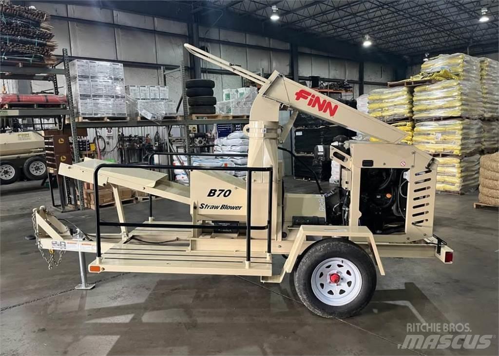Finn B70T 裝料斗、鼓風機和升降機