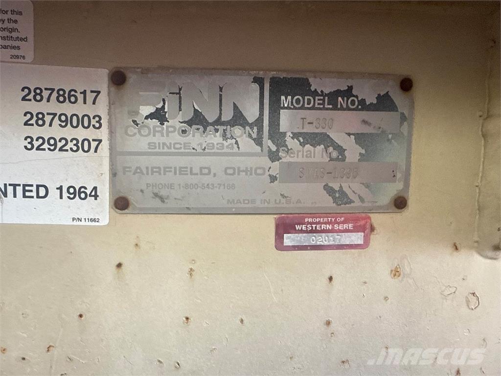 Finn T330 裝料斗、鼓風機和升降機
