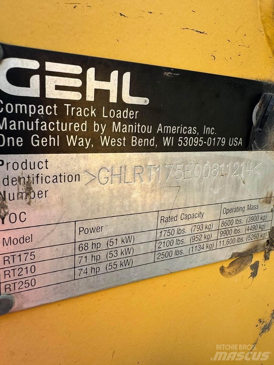Gehl RT175 滑移轉向裝載機