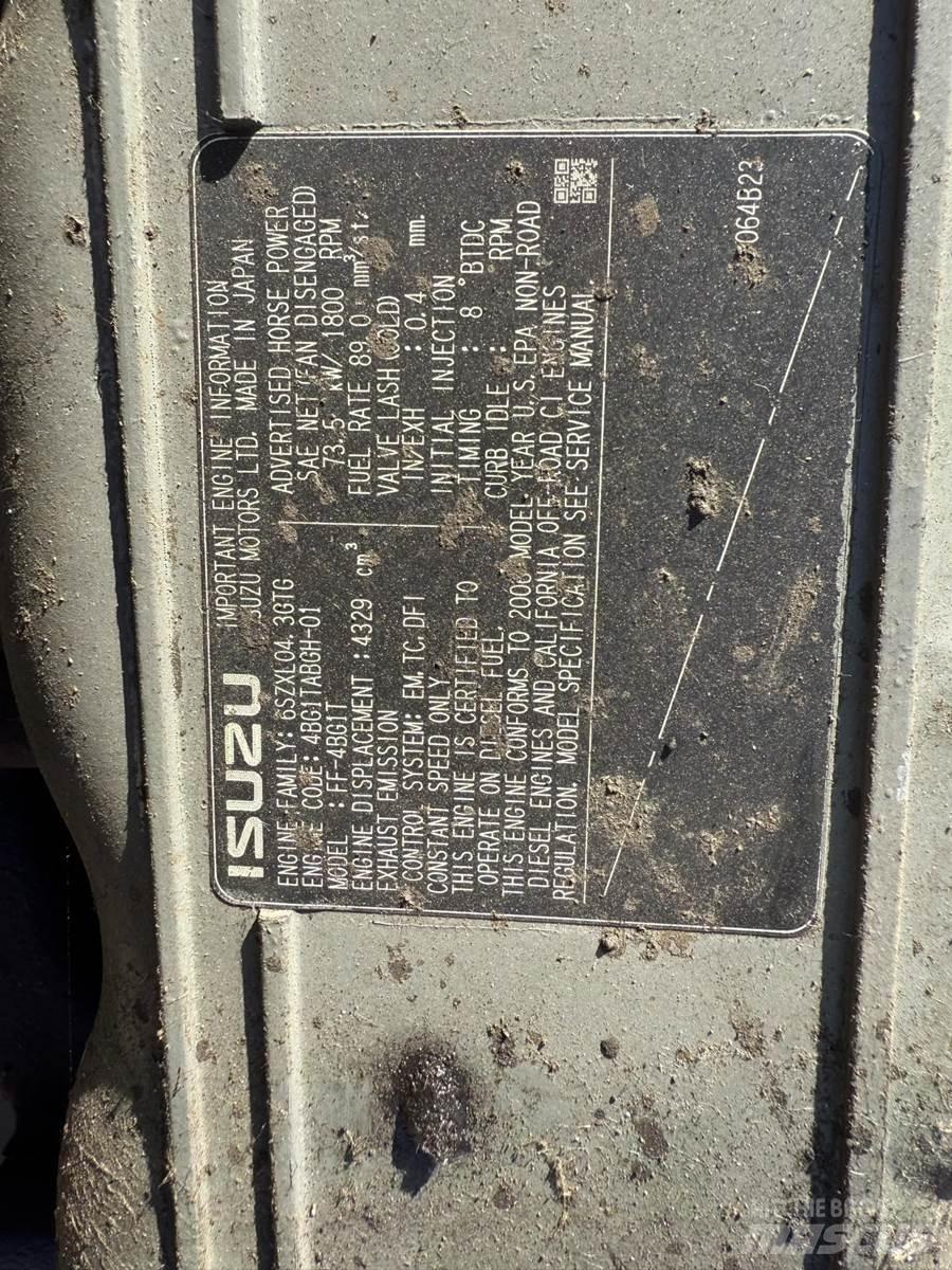 Isuzu 4BG1 引擎/發動機