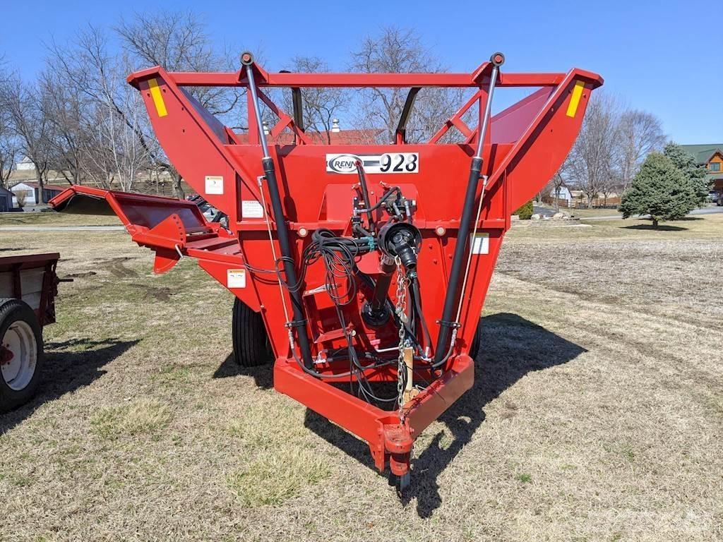 Jiffy 928 草捆撕碎機、切割機、拆袋機