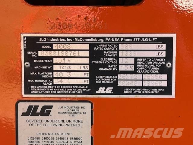 JLG 400S 其他升降機和作業平台
