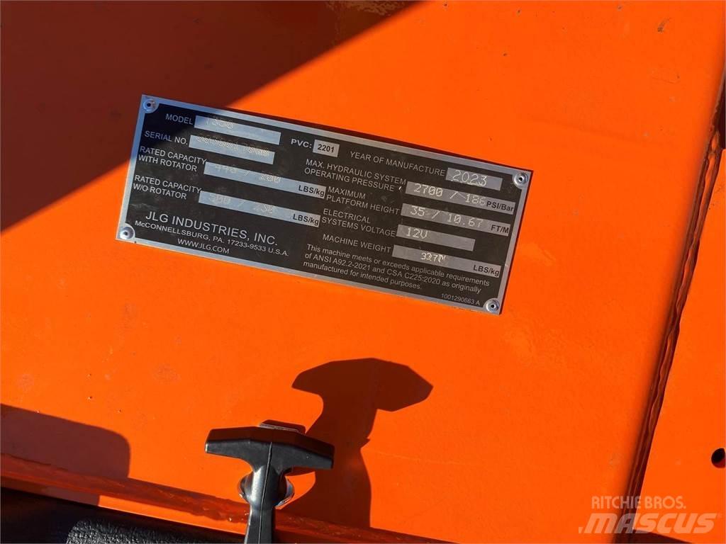 JLG T350 拖車裝載高空作業平台