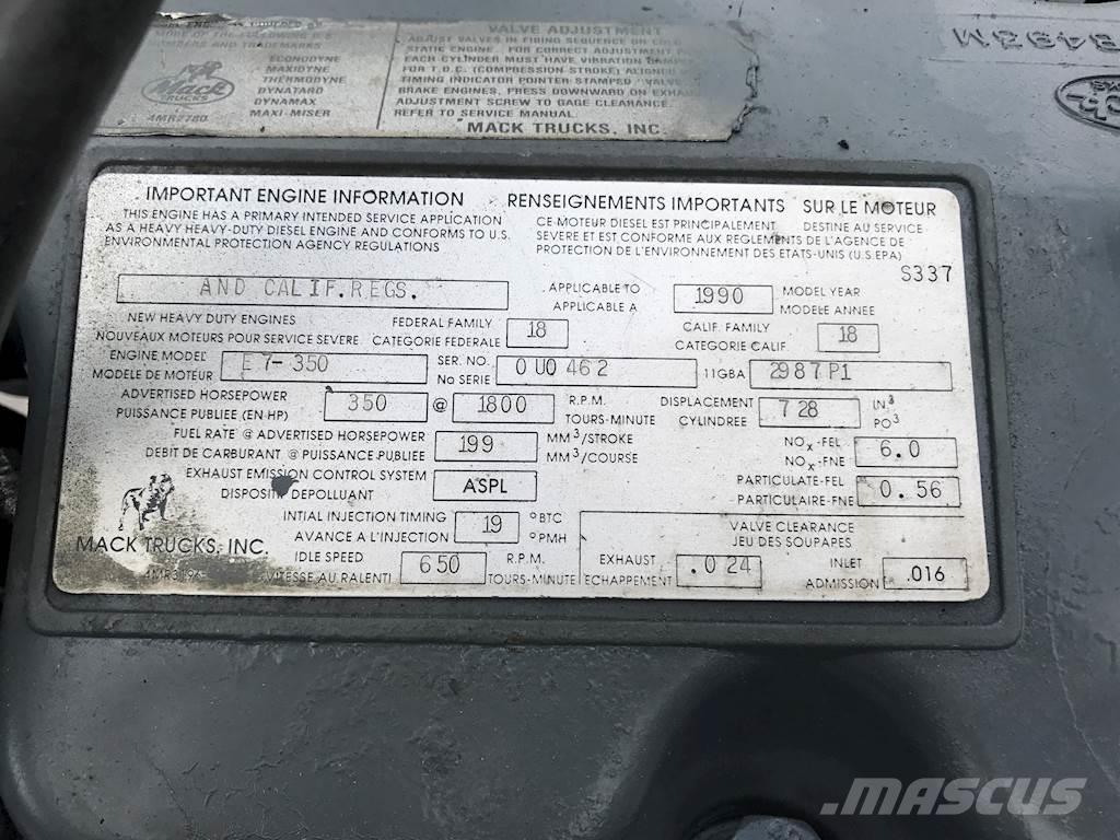 Mack E7-350 引擎/發動機