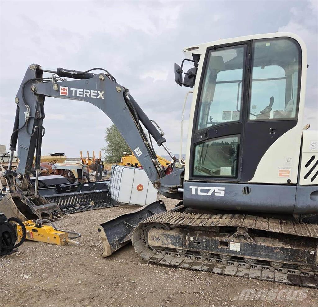 Terex TC75 履帶式 挖土機/掘鑿機/挖掘機