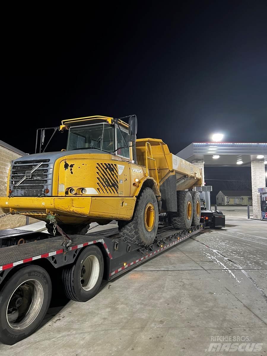Volvo A25D 鉸接式起吊車