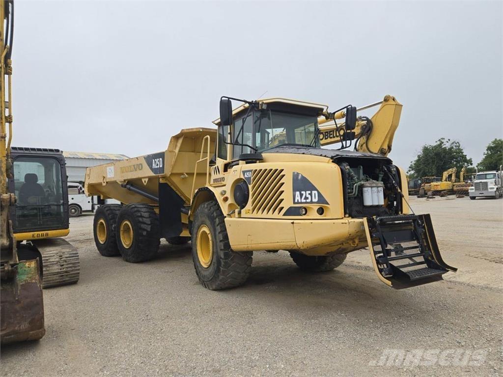 Volvo A25D 鉸接式起吊車