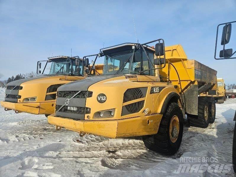 Volvo A30F 鉸接式起吊車