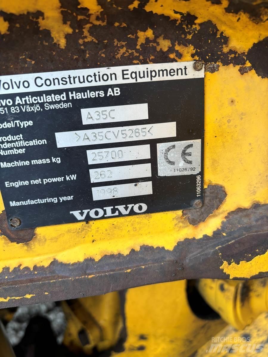Volvo A35C 鉸接式起吊車
