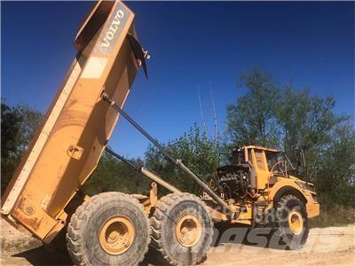 Volvo A40G 鉸接式起吊車